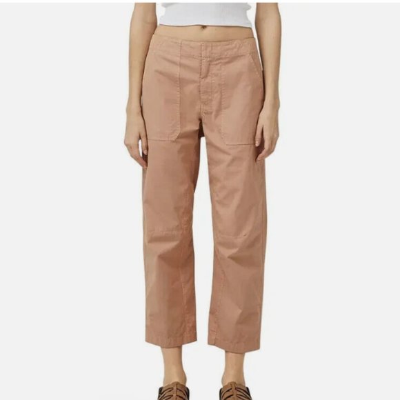 rag & bone Pants - UNWORN. Rag And Bone Leyton Crop Cotton Pants